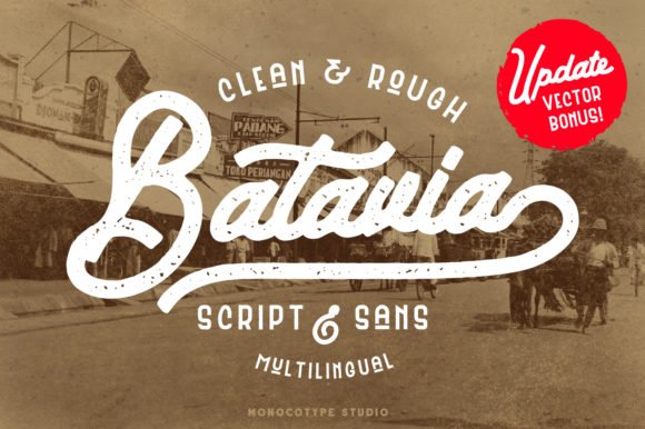 Batavia Duo Font - Featured Image