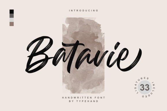 Batavie Font - Featured Image