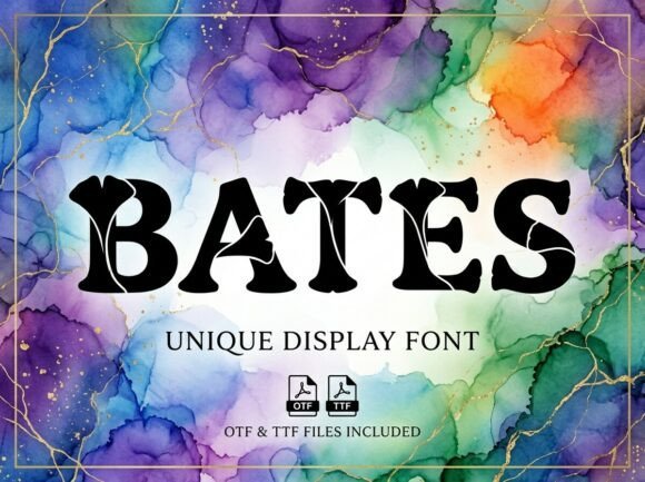 Bates Font - Featured Image