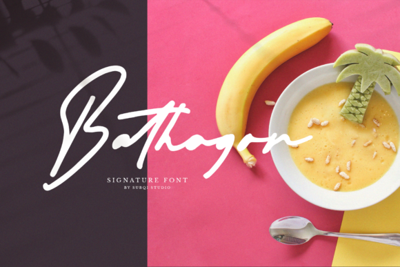 Bathagor Font - Featured Image