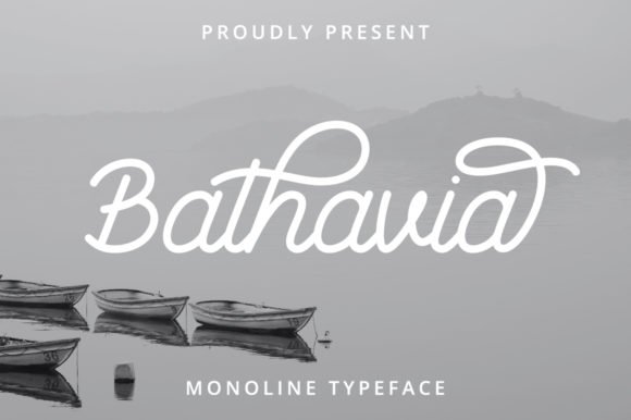 Bathavia Font - Featured Image