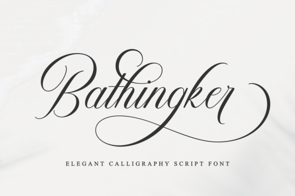 Bathingker Font - Featured Image