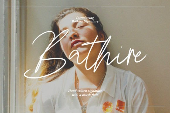 Bathire Font - Featured Image