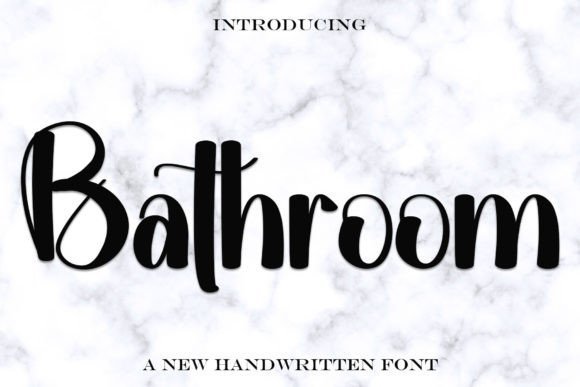 Bathroom Font - Featured Image
