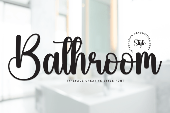 Bathroom Font - Featured Image