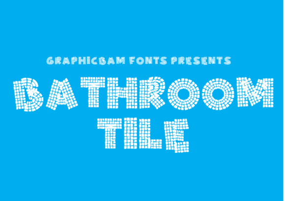 Bathroom Tile Font - Featured Image
