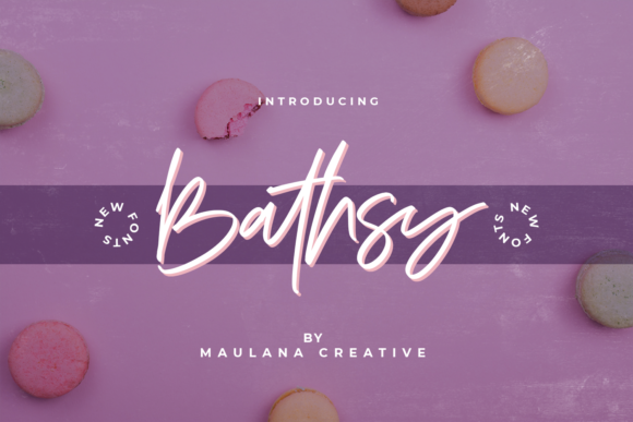 Bathsy Font - Featured Image