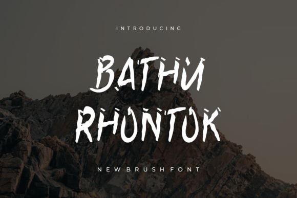 Bathu Rhontok Font - Featured Image
