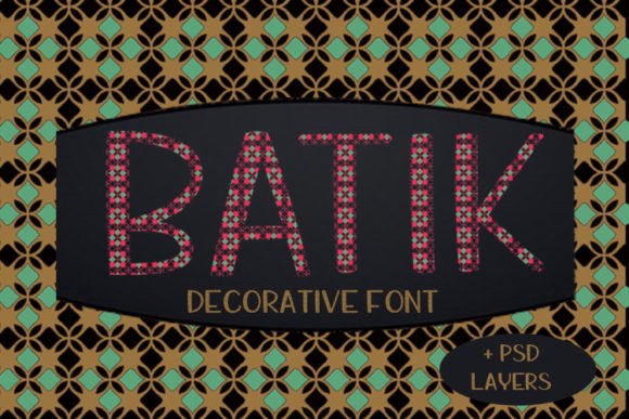 Batik Font - Featured Image