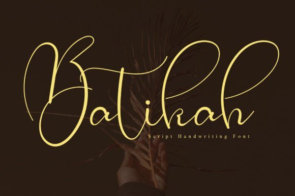 Batikah Font - Featured Image
