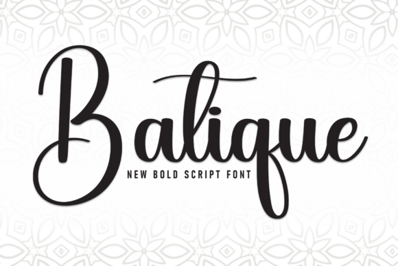 Batique Font - Featured Image