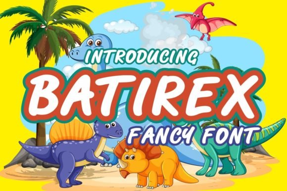 Batirex Font - Featured Image