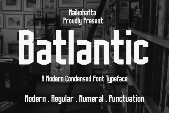 Batlantic Font - Featured Image