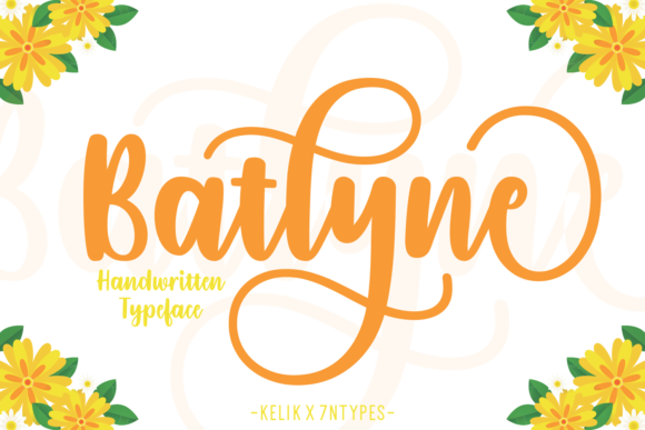 Batlyne Font - Featured Image