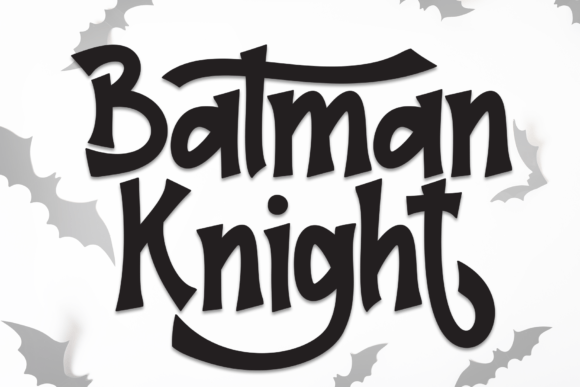 Batman Knight Font - Featured Image