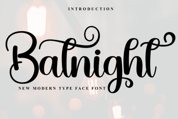 Batnight Font - Featured Image