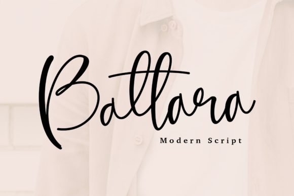 Battara Script Font - Featured Image