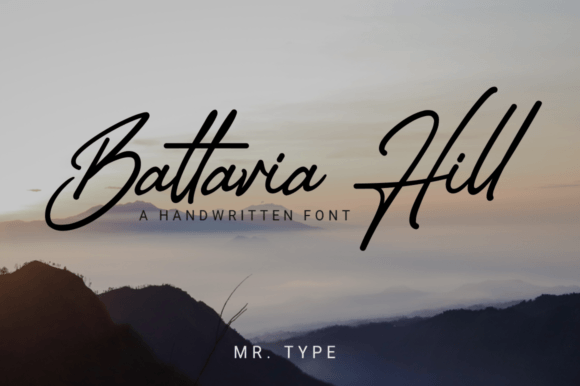 Battavia Hill Font - Featured Image