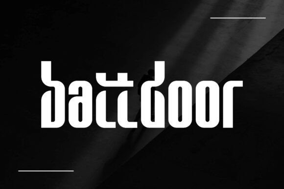Battdoor Font - Featured Image