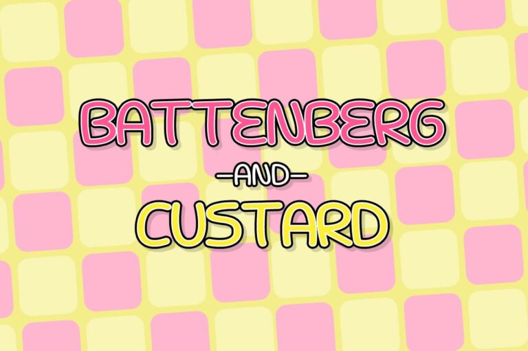 Battenberg and Custard Font - Featured Image