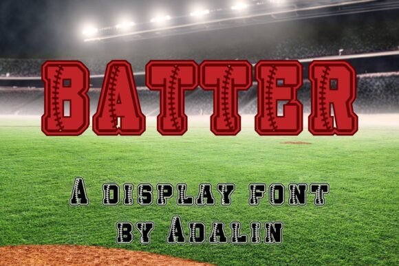 Batter Font - Featured Image