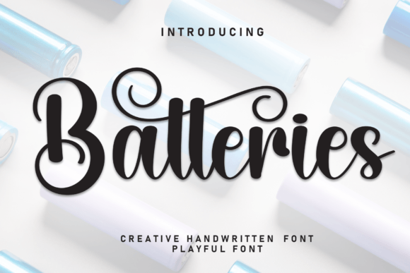 Batteries Font - Featured Image
