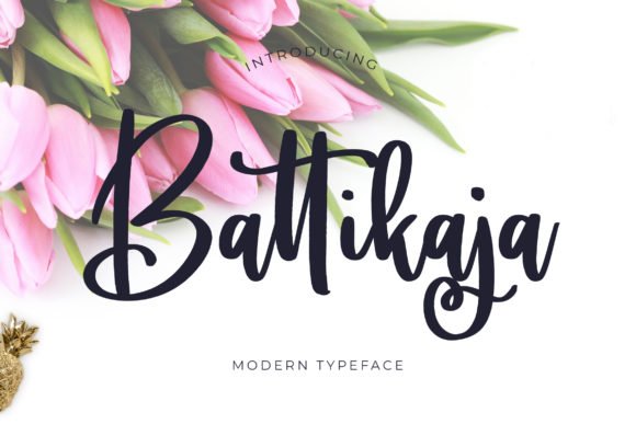 Battikaja Font - Featured Image