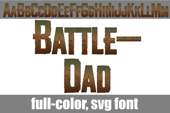 Battle-dad Font - Featured Image