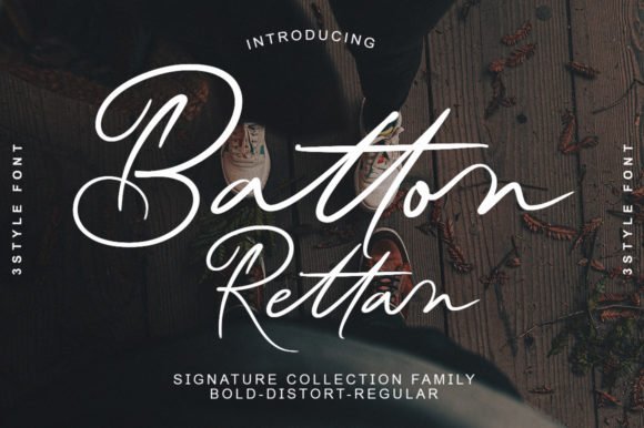 Batton Rettan Font - Featured Image
