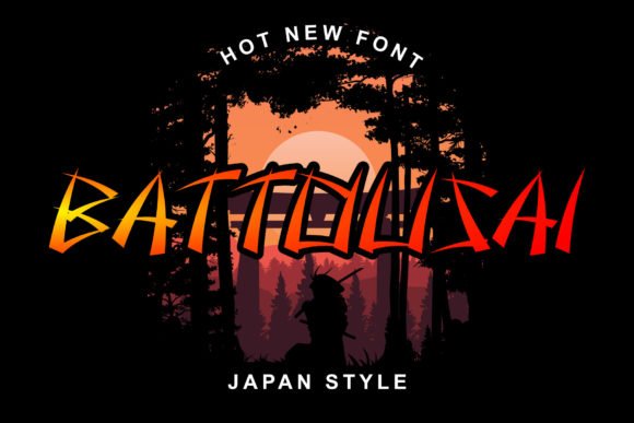 Battousai Font - Featured Image