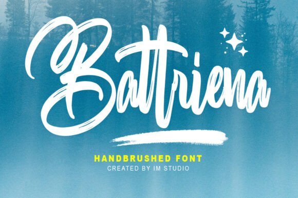 Battriena Font - Featured Image
