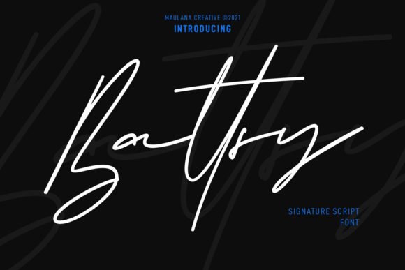 Battsy Font - Featured Image