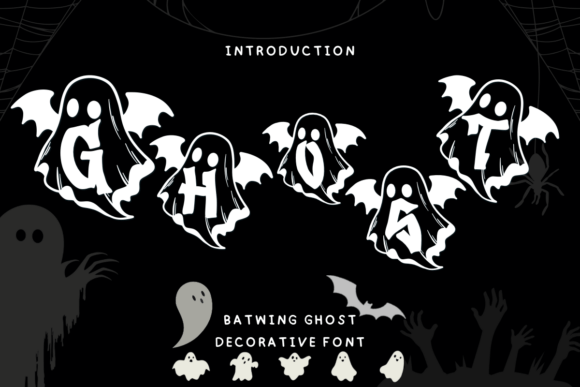 Batwing Ghost Font - Featured Image