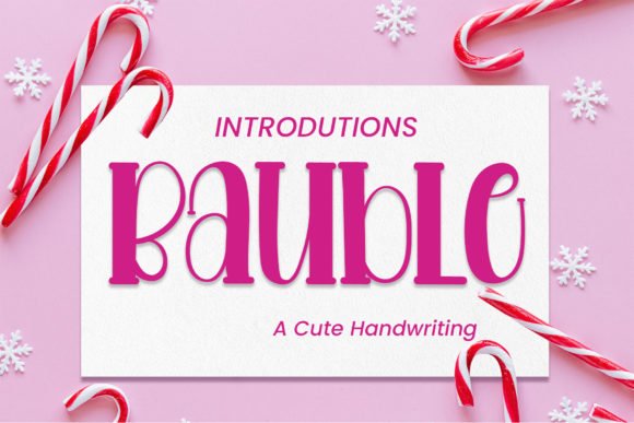 Bauble Font - Featured Image