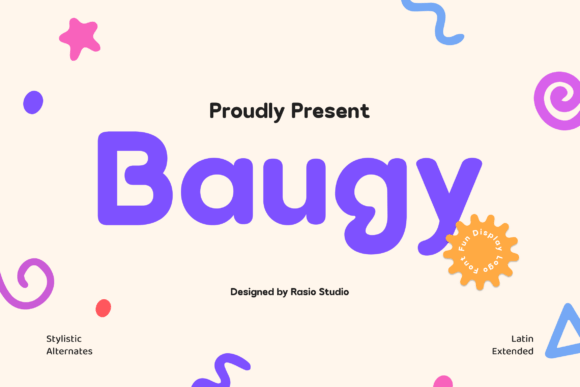 Baugy Font - Featured Image