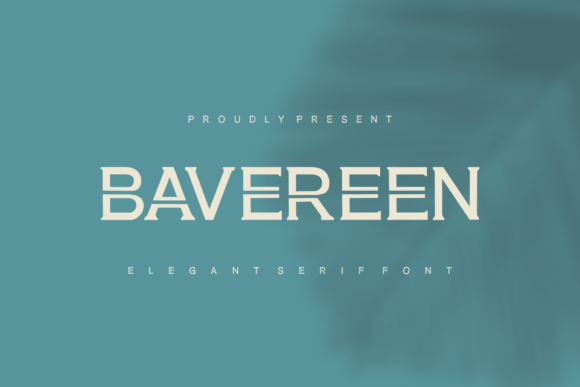 Bavereen Font - Featured Image