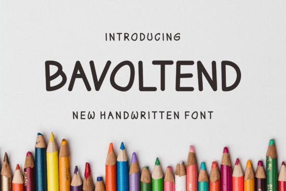 Bavoltend Font - Featured Image