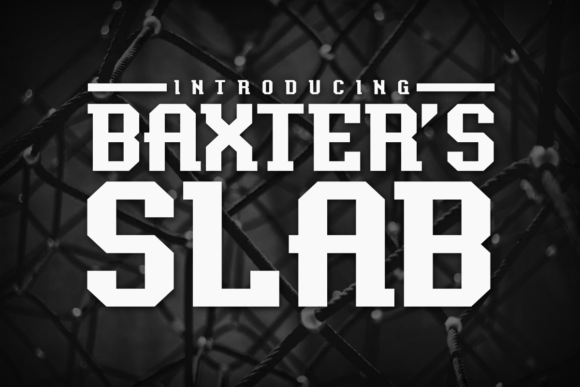 Baxter's Slab Font - Featured Image