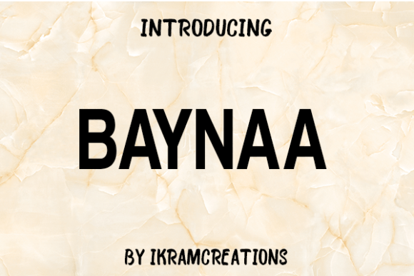 Baynaa Font - Featured Image