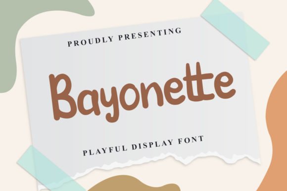 Bayonette Font - Featured Image