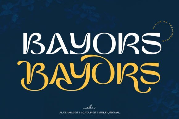 Bayors Font - Featured Image