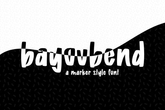Bayou Bend Font - Featured Image