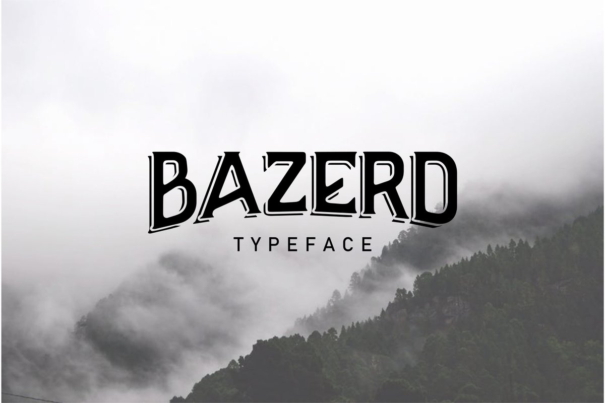 Bazerd Font - Featured Image