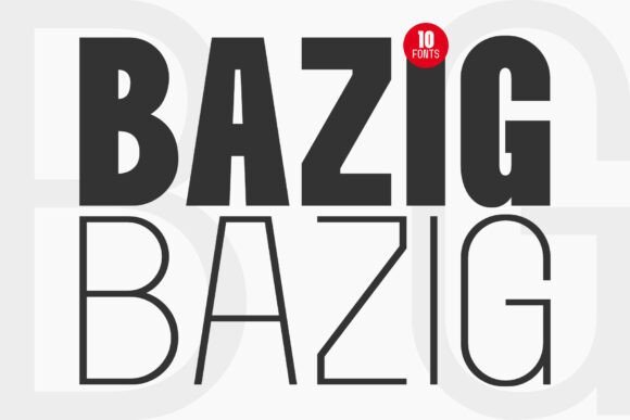 Bazig Font - Featured Image