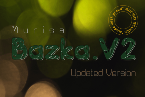 Bazka Font - Featured Image