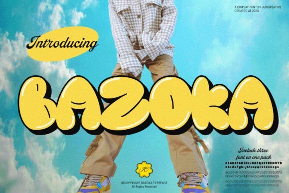 Bazoka Font - Featured Image