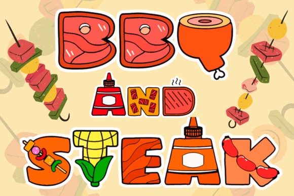 Bbq and Steak Font - Featured Image
