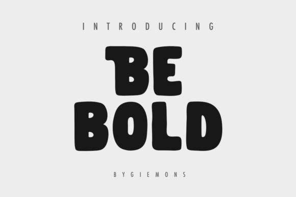 Be Bold Font - Featured Image