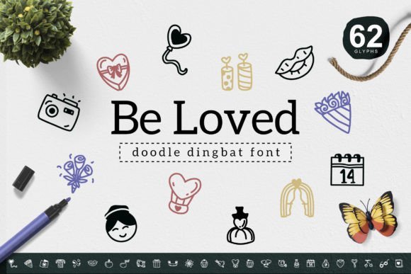 Be Loved Font - Featured Image