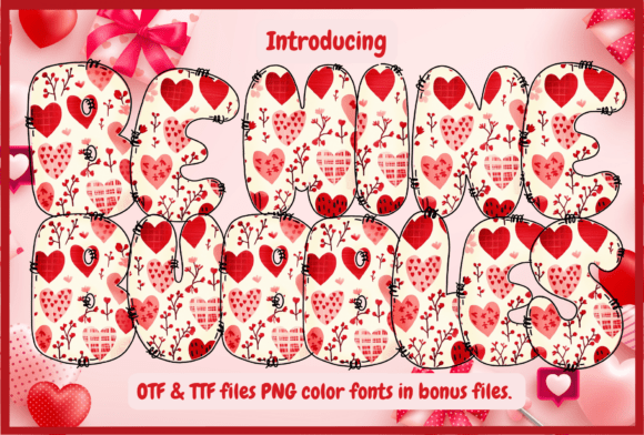 Be Mine Bubbles Font - Featured Image